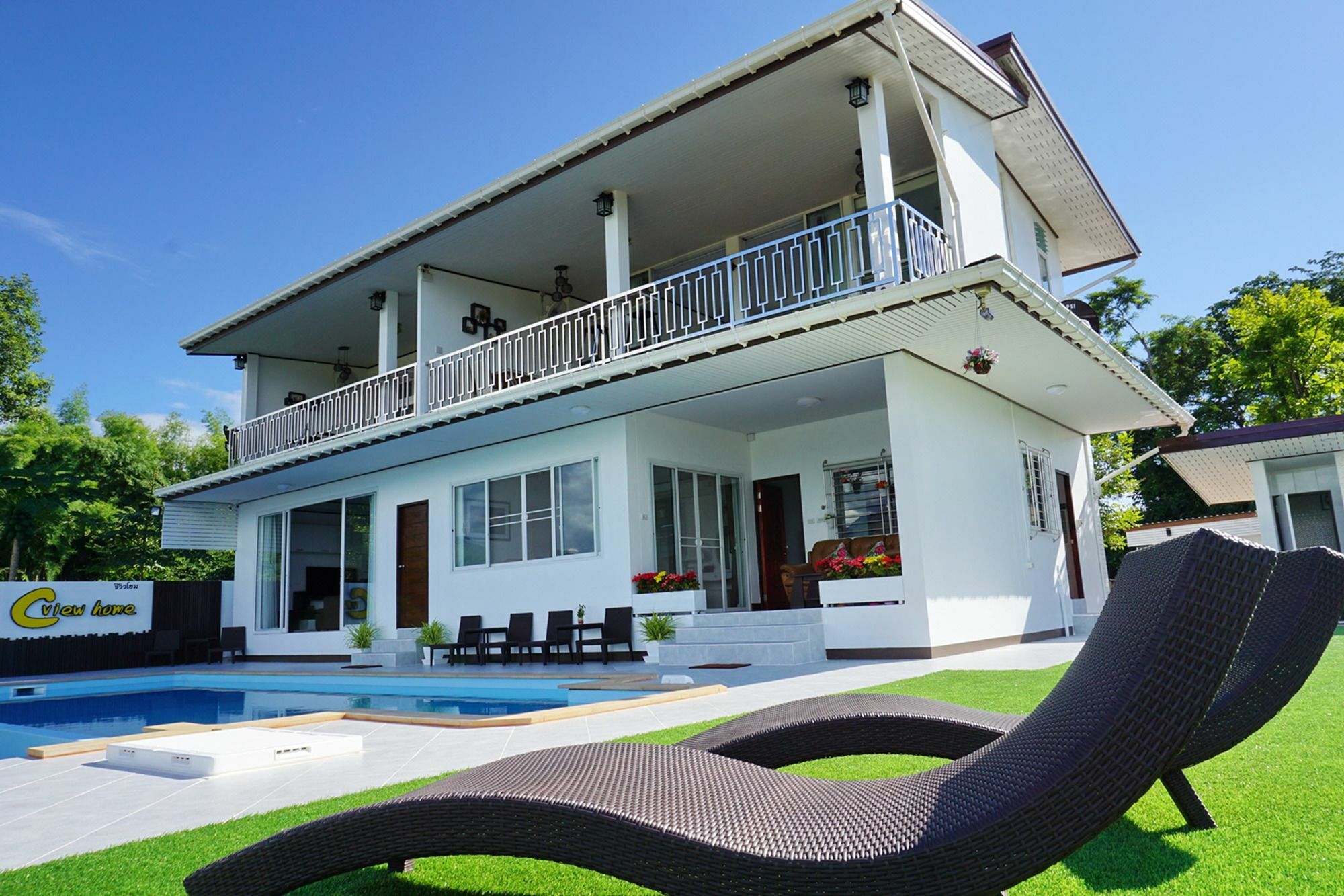 C View Home Landkreis Landkreis Pua Exterior foto